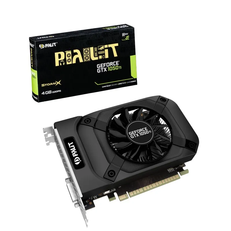 قیمت خرید و بررسی کارت گرافیک پلیت مدل GTX 1050 Ti StormX 4GB
